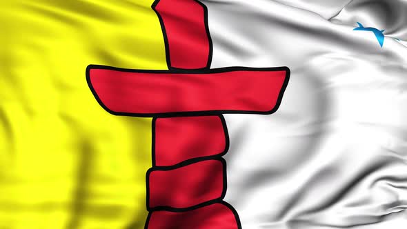 Nunavut Territory Flag