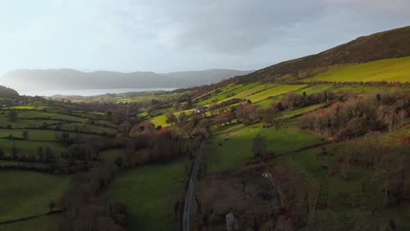 Scenic Irish countryside landscape alt
