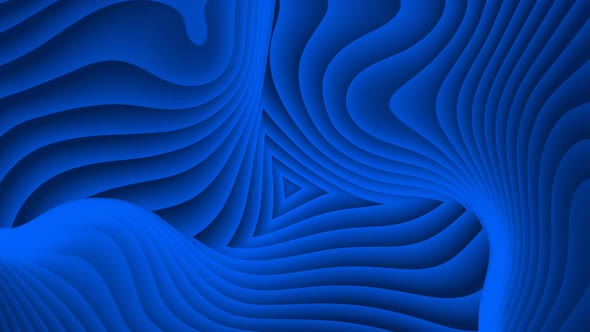 abstract blue wave line motion background