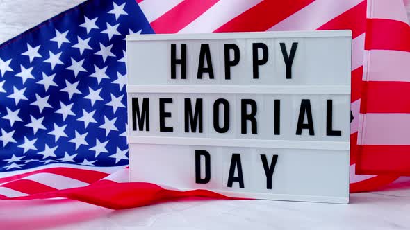 Waving American Flag Background alt