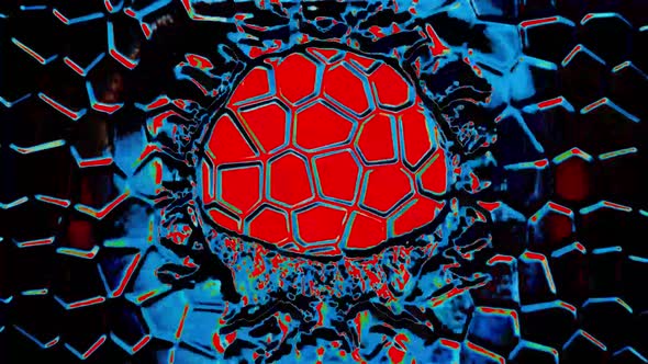 Abstract Split Cracked Surface Background Digital Rendering alt