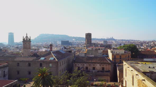 Panorama Of The City Of Barcelona 3 alt