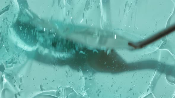 Liquid Cosmetic Skincare Turquoise Lotion Toner Beauty Product with Peptide and Collagen alt