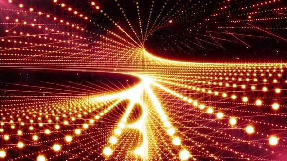 Disco Party Lights Motion Background Loop