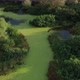Flight Over A Beautiful Lake Dotted With Green Vegetation 15 - VideoHive Item for Sale