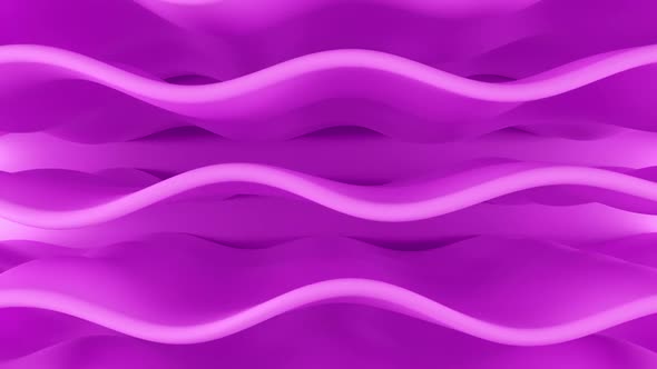 Slow pink waves are constantly moving.