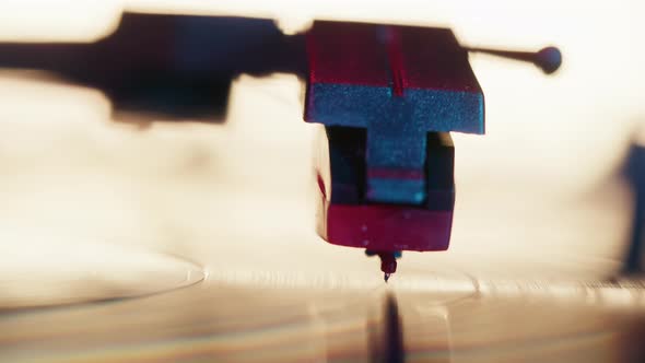 Vinyl Record Closeup alt