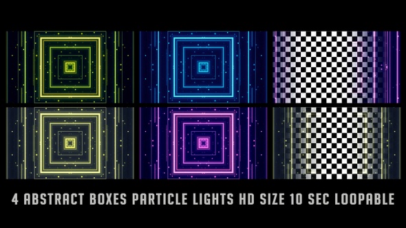 Box and Lines Particle Lights Pack