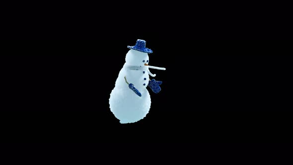 Snowman Dancing 4K alt