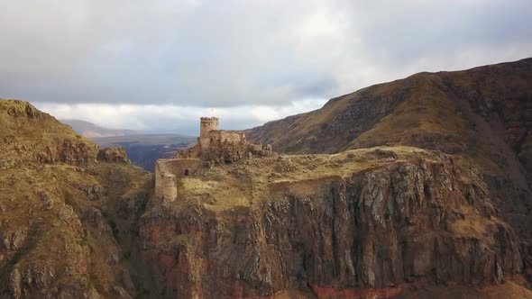 Seytan Kalesi, Satan Castle, Top Rock Hill, Cildir, Turkey