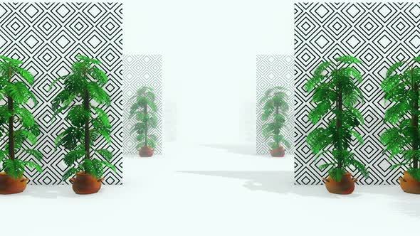 Fashion Palm Tree 03 4k 