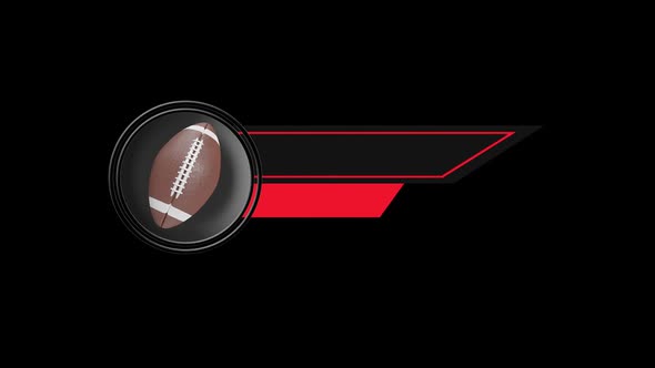 Sports Breaking News Broadcast on black background 4k alt