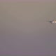 Airplane Flies with Headlights at Dawn - VideoHive Item for Sale