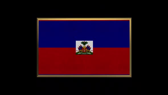 Haiti 3D Flag alt