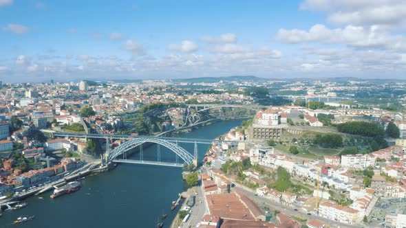 Drone footage of Porto, Portugal 4K