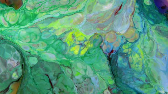Color Surface Moving Liquid Paint Arty Texture
