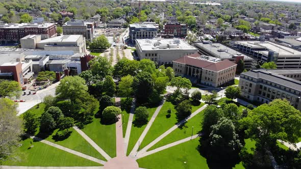 Ohio State University Oval east side. alt