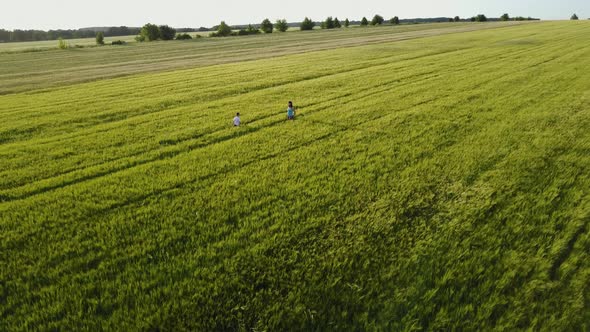 Mother with Her Younger Son alt