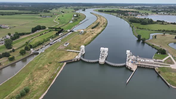 Amerongen Weir and Lock Complex is a Hydraulic Work of Art in the Netherlands alt