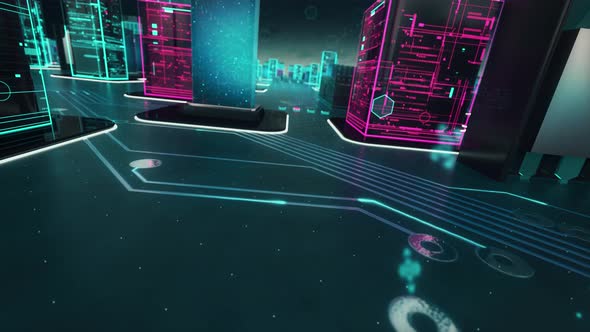 Roblox Metaverse with Digital Technology Hitech Concept alt