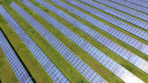 A Photovoltaic Power Station a Solar Park Solar Farm or Solar Power Plant alt