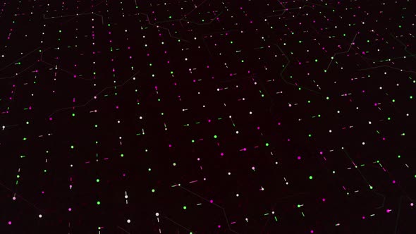 Silhouettes of digital squares alt