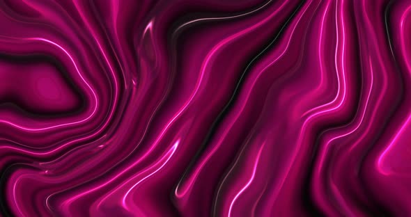 Abstract dark pink background animation. Liquid pink background.