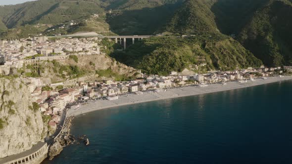 Scilla City in Calabria near the Sea alt