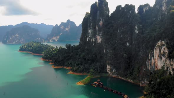 Khao Sok Thailand Longtail Boat at the Khao Sok National Park Thailand alt