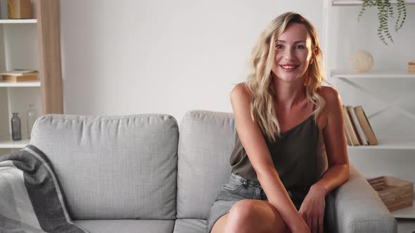 Positive Mood Beautiful Woman Romantic Look alt