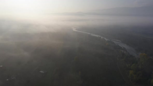 Clouds and Fog Aerial View