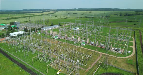 High Voltage Power Station