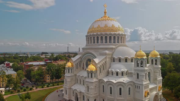 Drone View of the Saint Petersburg Attractions alt
