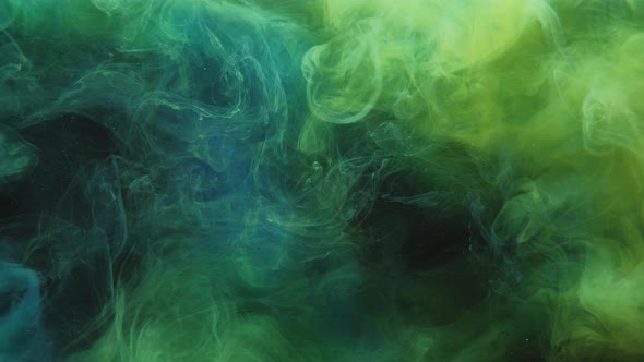 Color Smoke Background Toxic Fume Green Blue Mist alt