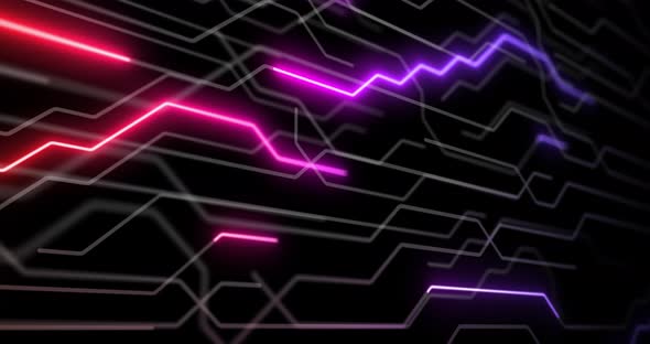 4K loop of Circuit board, Motherboard, Digital chip. Tech science background. alt