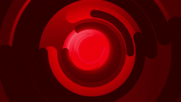 Abstract Infographic Radial Background With Sphere Red alt
