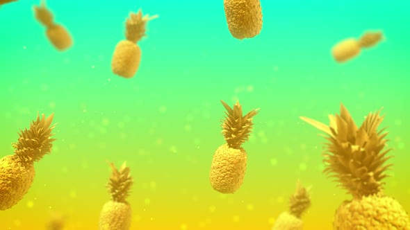 Pineapple Background | Summer Theme