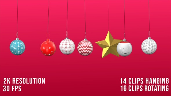 Christmas Ornament Hanging Pack alt