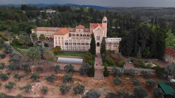 Latrun Monastery Footage in Israel alt