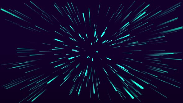 Flight into cosmic web structure seamless VJ loop for music videos, night clubs