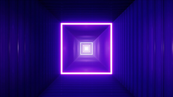 Neon Light Container Box Tunnel alt