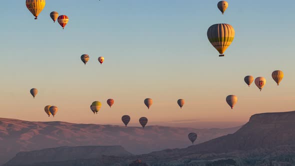 A Lot of Balloons Flying in the Sky alt