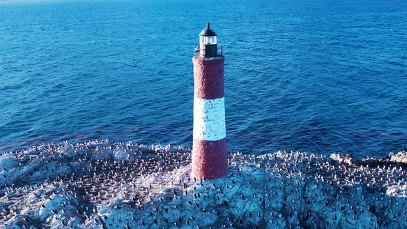 Patagonia landscape. Ushuaia Tierra del Fuego. Patagonia Argentina. alt