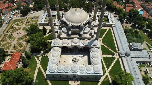 Selimiye Mosque In Ancient alt