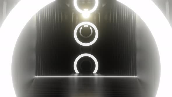 Building Industrial Sci Fi Hallway Tunnel 02 4K alt