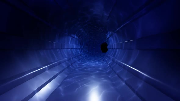 Blue Digital Tunnel alt
