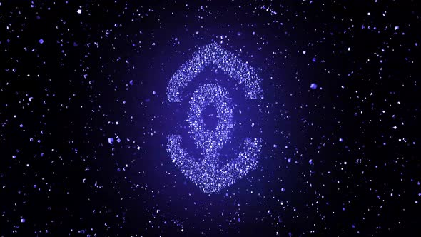 Emblem Of Crypto Currency Ankr 4k alt