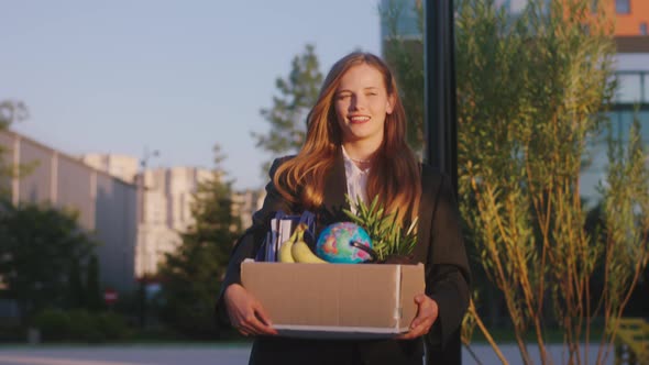 Blonde Hair Office Manger Happy Was Fired From alt