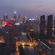 Shanghai City at Night. Huangpu Cityscape. China. Aerial Shot - VideoHive Item for Sale
