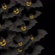 Halloween Bats Transition Alpha Channel